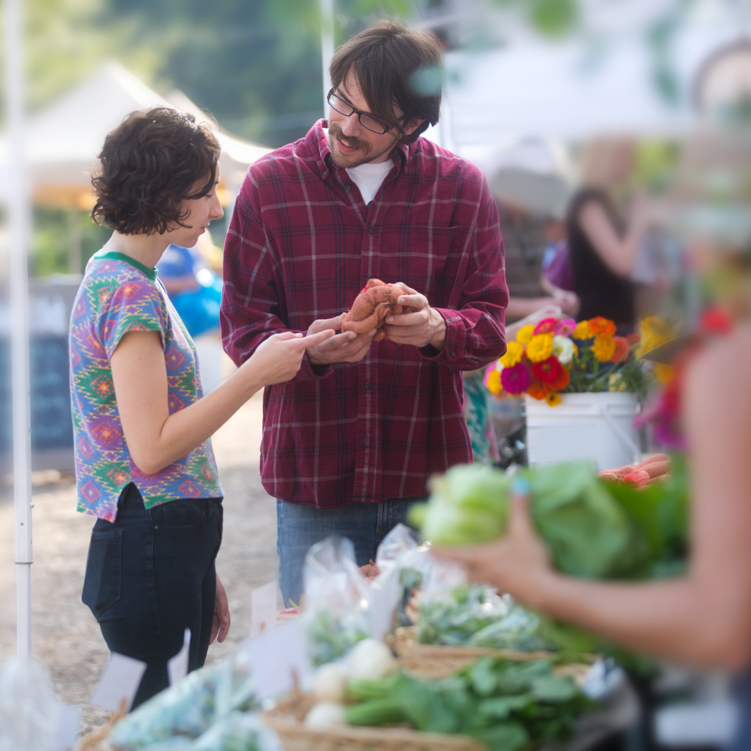 _Step outside and thrive blog Images Healthy Living Farmers Market